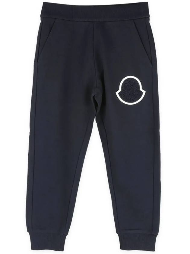 Kids Waffen Logo Training Pants Blue Navy 8H00015 809AG 778 8 10A - MONCLER - BALAAN 3