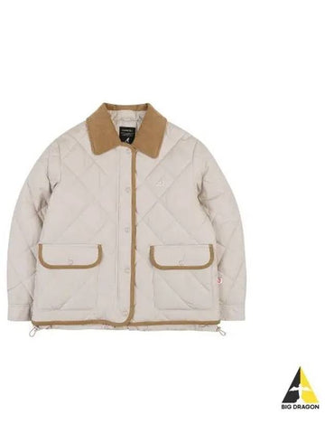 Women s Primaloft Quilted Jacket 8547 Beige - KANGOL - BALAAN 1