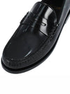 Women's Monogram Le Penny Loafer Black - SAINT LAURENT - BALAAN 10