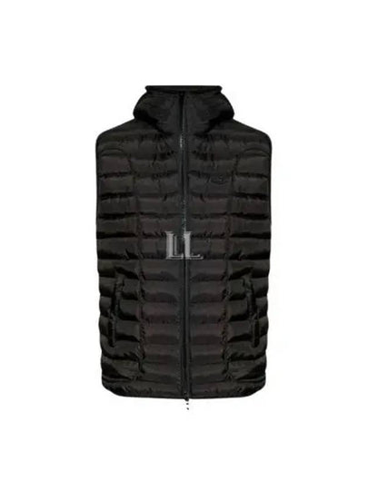 W Temple Light Nylon Hooded Padding Vest Black - DIESEL - BALAAN 2