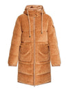 Belcastel Teddy Long Down Padding Camel - MONCLER - BALAAN 1