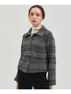 Short Knit Cardigan Black - MANAVIS7 - BALAAN 2