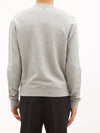 Men's Small Heart Logo Sweatshirt Grey - AMI - BALAAN 6