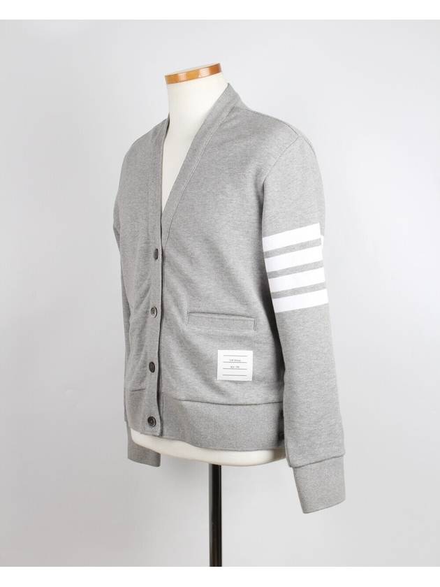 Diagonal armband loopback women s cardigan - THOM BROWNE - BALAAN 2