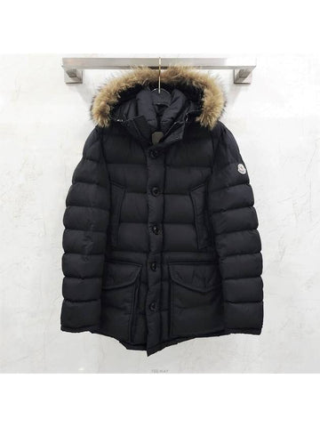 Lux You 0 Moncler black Cluny padded jumper - MONCLER - BALAAN 1