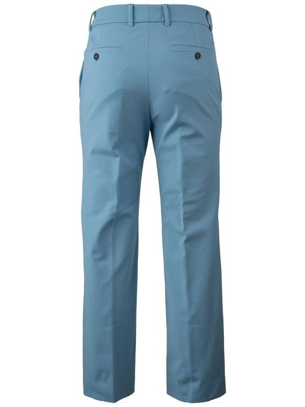 Incotex Light Blue Cotton Pants - INCOTEX - BALAAN 3