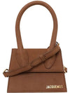 Le Chiquito Moyen Signature Shoulder Bag Brown - JACQUEMUS - BALAAN 1