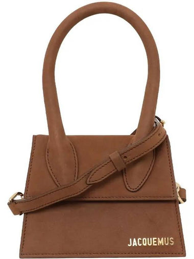 Le Chiquito Moyen Signature Shoulder Bag Brown - JACQUEMUS - BALAAN 1