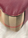 Daol Sangin Branch Nova Check Shoulder Bag Red Condition B - BURBERRY - BALAAN 7