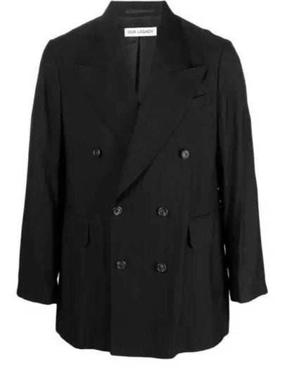 Experience Viscose Blazer Double Jacket Black - OUR LEGACY - BALAAN 2