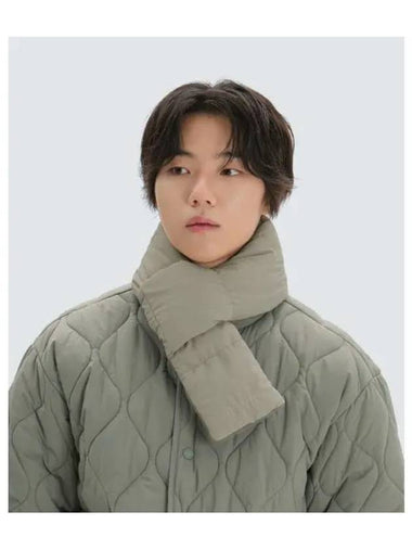 Padded muffler S24WUTWA12 Olive - SNOW PEAK - BALAAN 1