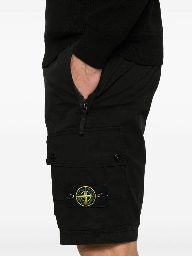 Stone Island Shorts Black - STONE ISLAND - BALAAN 5