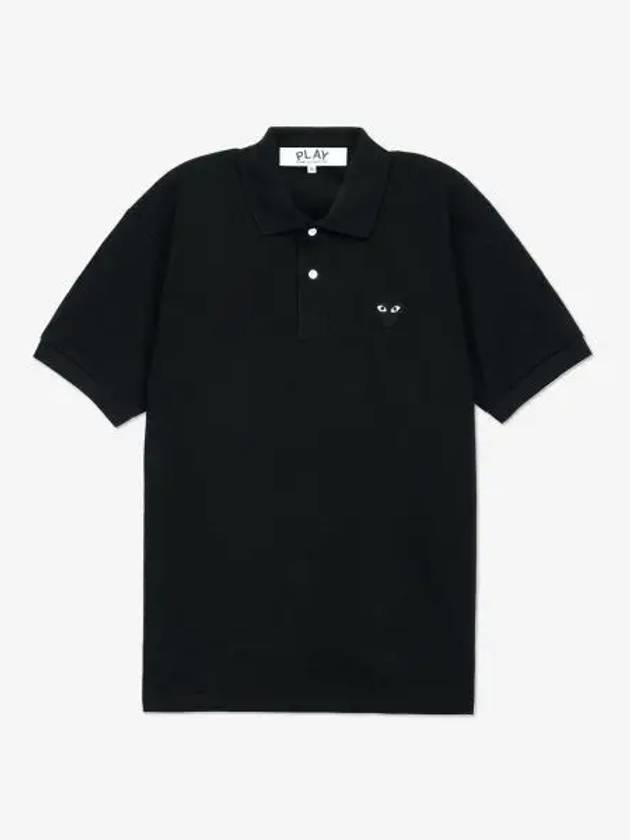 Play Logo Patch Polo Shirt AT066 051 1 B0111106377 - COMME DES GARCONS PLAY - BALAAN 2