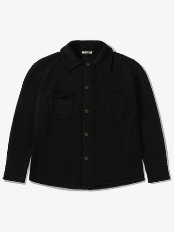 Cotton Lilian knit blouson - AURALEE - BALAAN 1