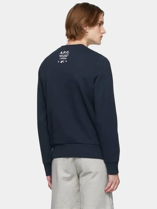 Arliss Sweatshirt Navy - A.P.C. - BALAAN 7