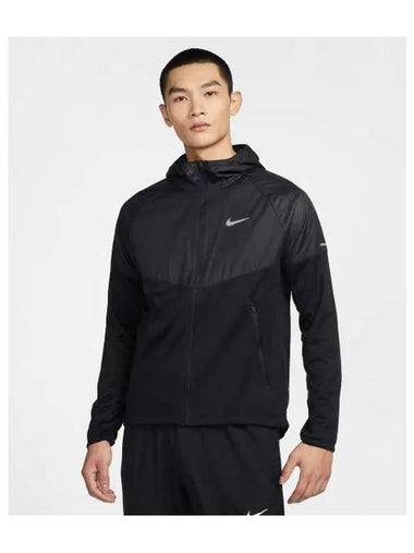 Spear Mylar Therma Fit Winter Jacket M Black FZ1112 010 - NIKE - BALAAN 1