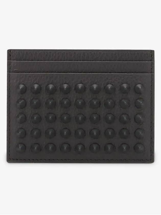 Kios Spike Card Wallet Grey - CHRISTIAN LOUBOUTIN - BALAAN 3