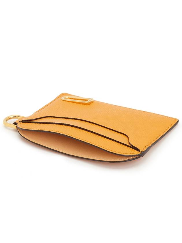 Vagabond Alpina Calf Leather Card Wallet Honey - DELVAUX - BALAAN 5