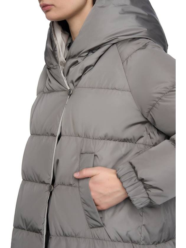 Sveba Reversible Hooded Padding Grey - MAX MARA - BALAAN 5