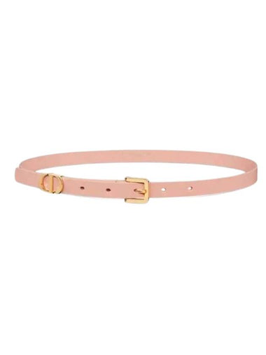 30 Montaine Loop Calfskin Belt Light Pink - DIOR - BALAAN 1