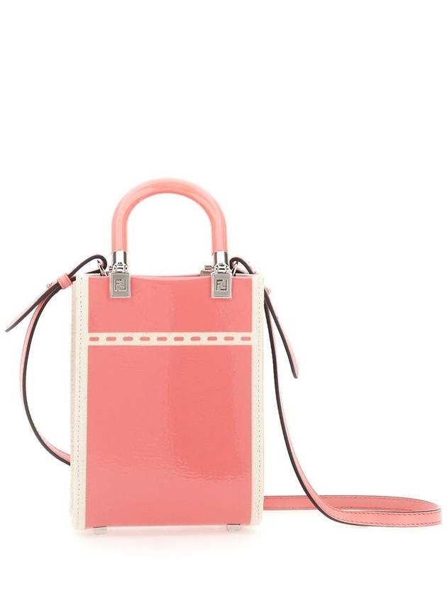 Sunshine Shopper Small Tote Bag Pink - FENDI - BALAAN 3