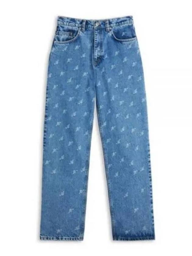 A1455002 Light Blue Fade Signature Denim Pants - AXEL ARIGATO - BALAAN 2