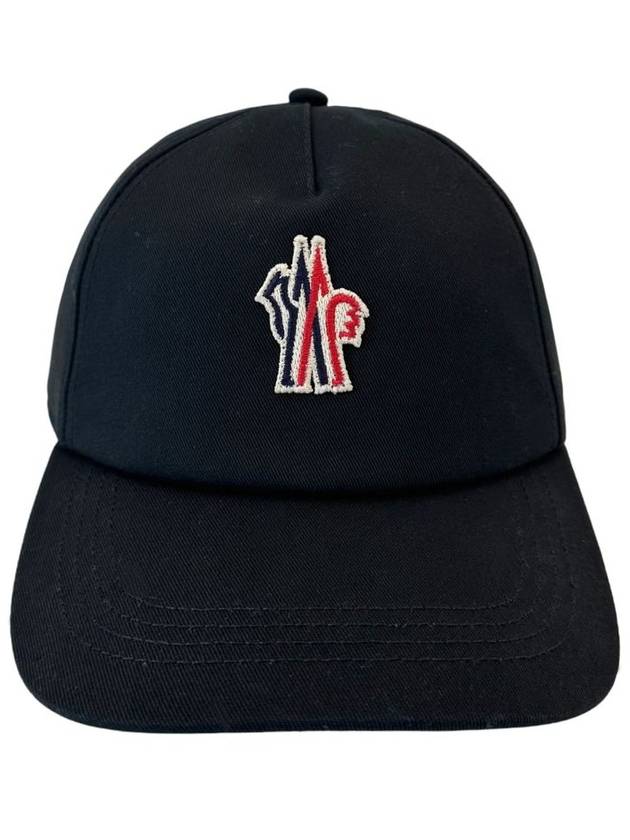 Grenoble Logo Cap Hat 3B00005 999 - MONCLER - BALAAN 3