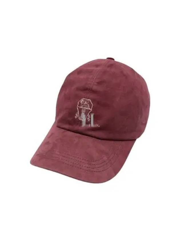 Embroidered Logo Ball Cap Red - BRUNELLO CUCINELLI - BALAAN 2