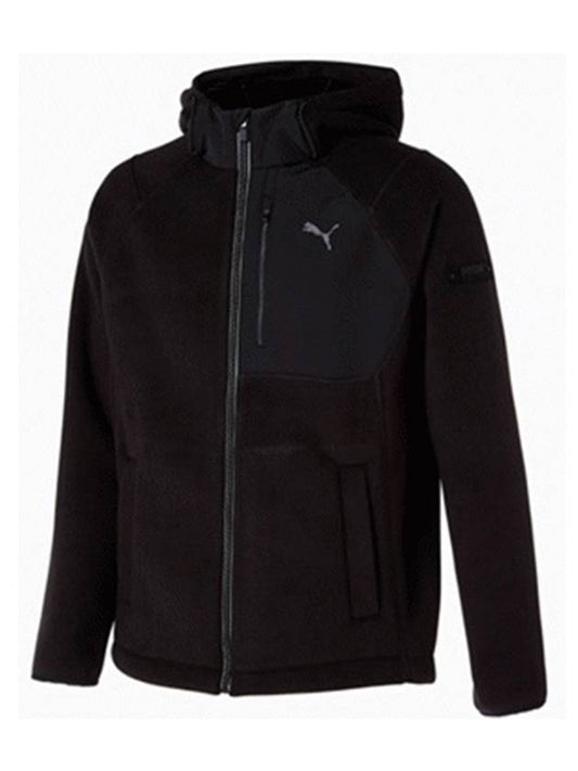 X Fleece BD Hooded Jacket Men_932586 01 - PUMA - BALAAN 1