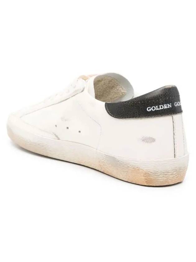 Superstar Leather Low Top Sneakers White - GOLDEN GOOSE - BALAAN 4