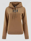 Women's Prosum Label Cotton Hoodie Camel - BURBERRY - BALAAN 3