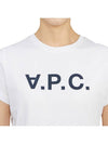 VPC Logo Short Sleeve T-Shirt White - A.P.C. - BALAAN 7