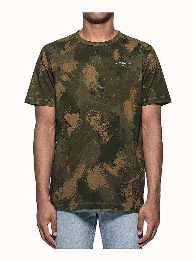 Camo slim short sleeve OMAA027E19185018 - OFF WHITE - BALAAN 2