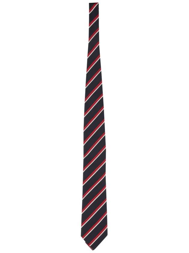 SILK JACQUARD TIE - ERMENEGILDO ZEGNA - BALAAN 1