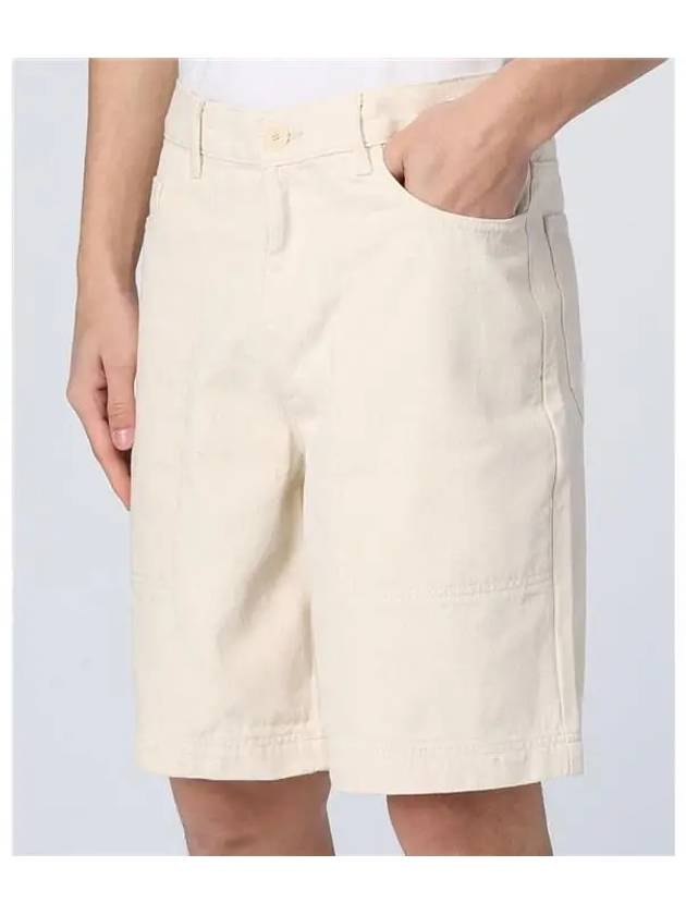 Gilberto High Waist Denim Shorts White - A.P.C. - BALAAN 3