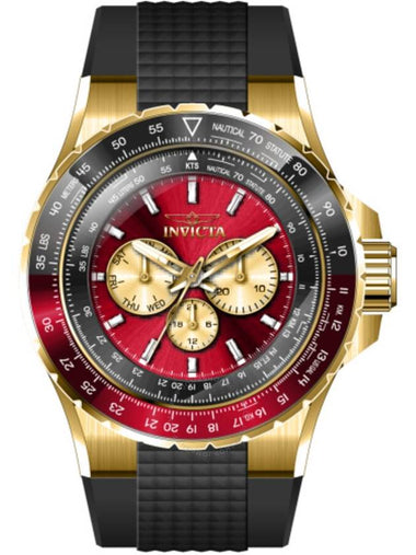 Invicta Aviator Quartz Red Dial Men's Watch 44614 - INVICTA - BALAAN 1