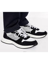 Oblique B25 Runner Low Top Sneakers Black - DIOR - BALAAN 3