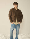 Double Pocket Blouson Jacket Brown - KINETO - BALAAN 1