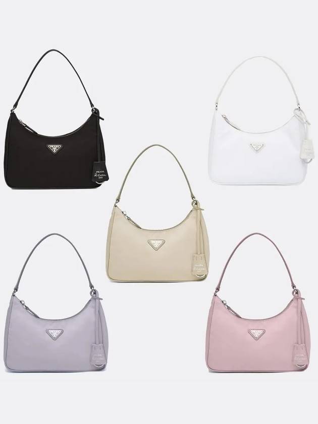 Saffiano strap hobo bag Renylon women's shoulder bag reedition 1NE204 - PRADA - BALAAN 1