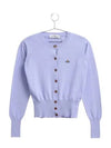 Bea Knit Cardigan Purple - VIVIENNE WESTWOOD - BALAAN 2