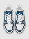 LV Monogram Low Top Sneakers Blue - LOUIS VUITTON - BALAAN 3