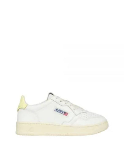 Medalist Yellow Tab Low Top Sneakers White - AUTRY - BALAAN 2