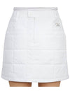 Women's Padded H-Line Skirt White - HORN GARMENT - BALAAN 8