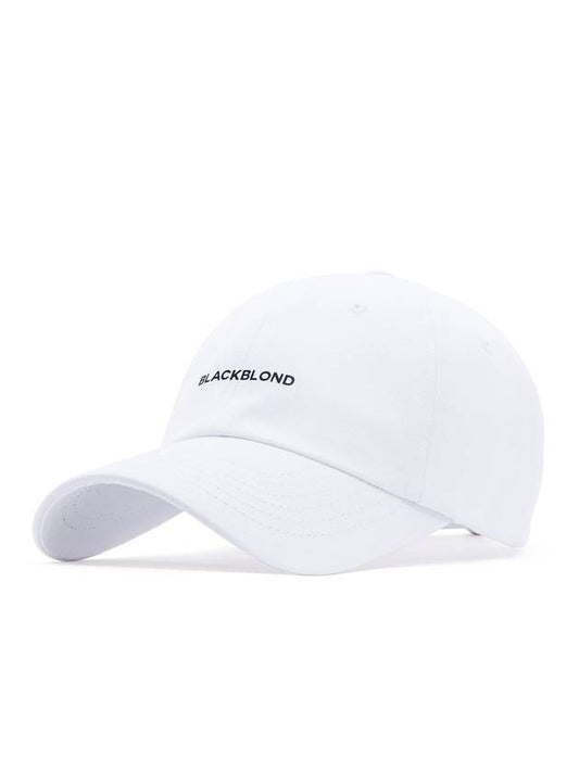 BBD Reflection Logo Cap White - BLACKBLOND - BALAAN 2