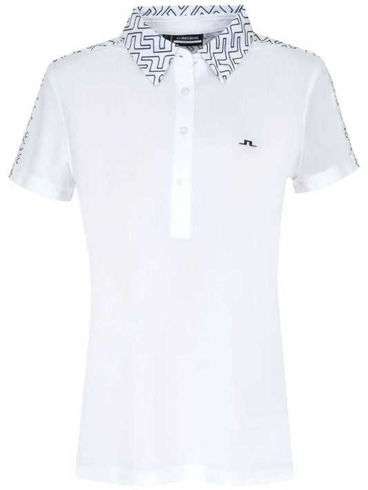 Golf Women's Cara Polo Shirt White - J.LINDEBERG - BALAAN 2