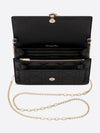 Lady Chain Canage Lambskin Pouch Bag Black - DIOR - BALAAN 4