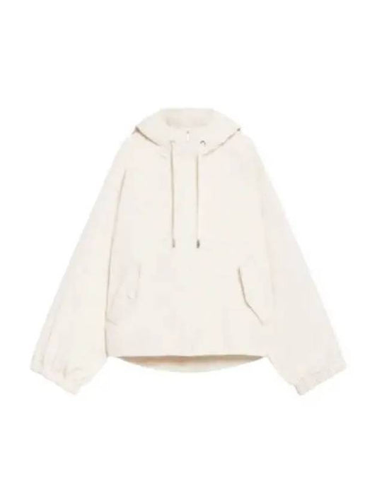 Fariseo Technical Windbreaker Ecru - MAX MARA - BALAAN 1