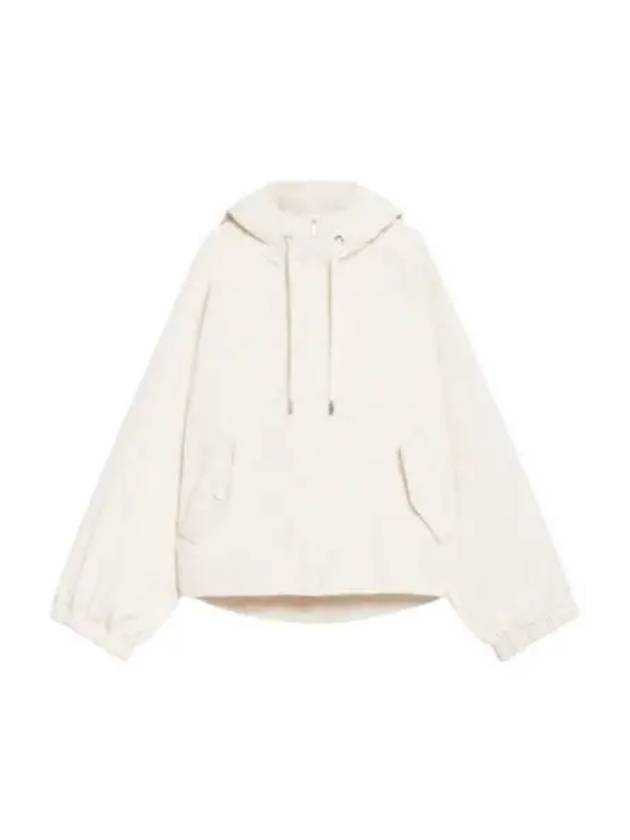 Fariseo Technical Windbreaker Ecru - MAX MARA - BALAAN 1