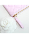 Season CC Logo Pouch Caviar Pink Champagne Gold AP3980 B16267 NW780 - CHANEL - BALAAN 9