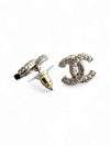 CC Logo Stone Pearl Earrings Gold - CHANEL - BALAAN 3